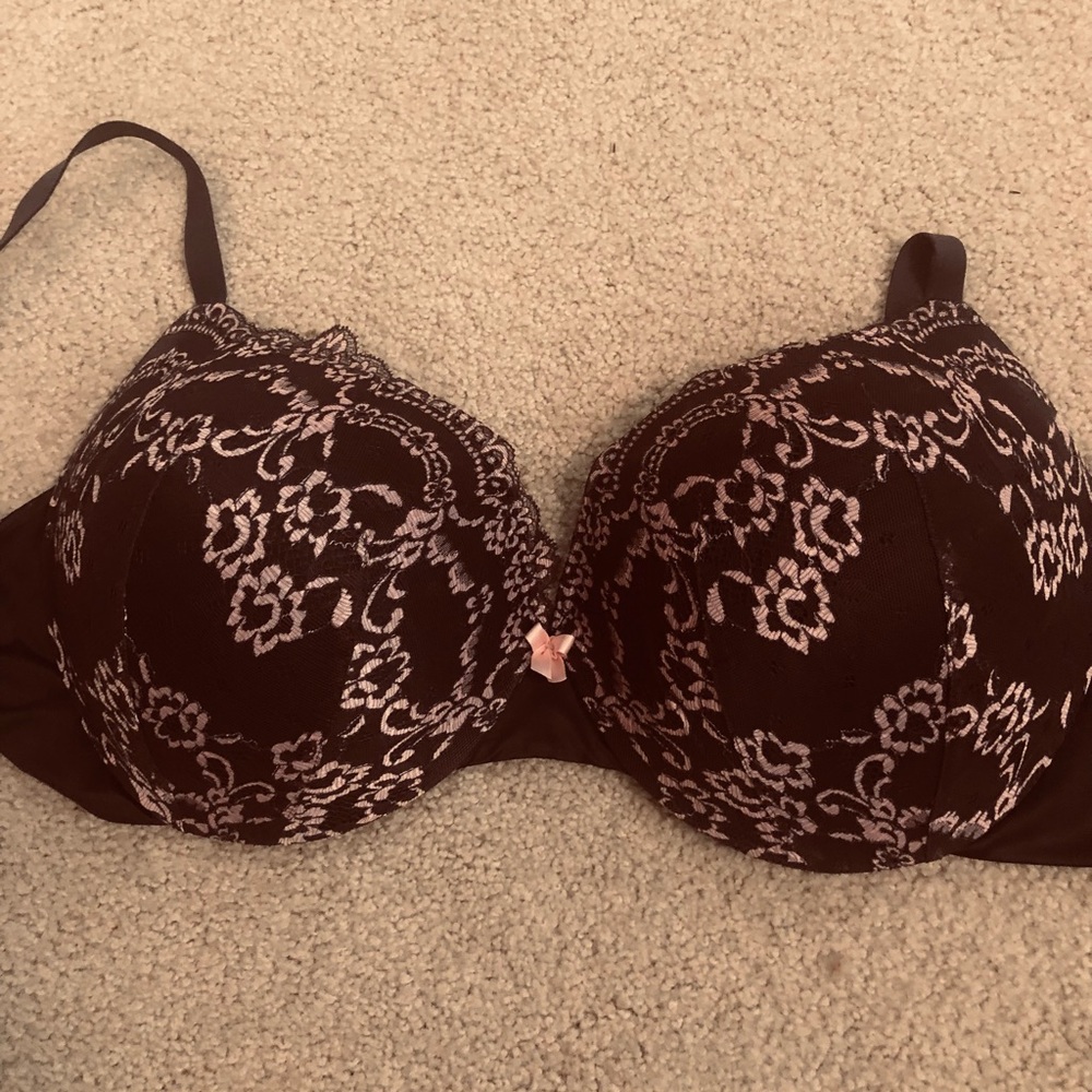 Maidenform The Lift Push Up & in Satin Demi Bra